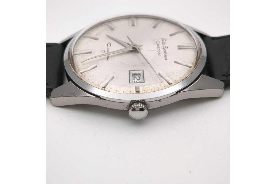 セイコーの60年代製造、ビンテージ手巻き腕時計、スポーツマンref