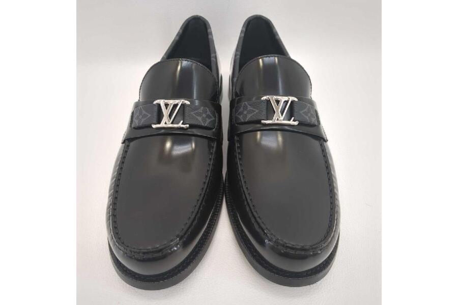 美品 ルイヴィトン メンズローファー メジャーライン サイズ8 1/2