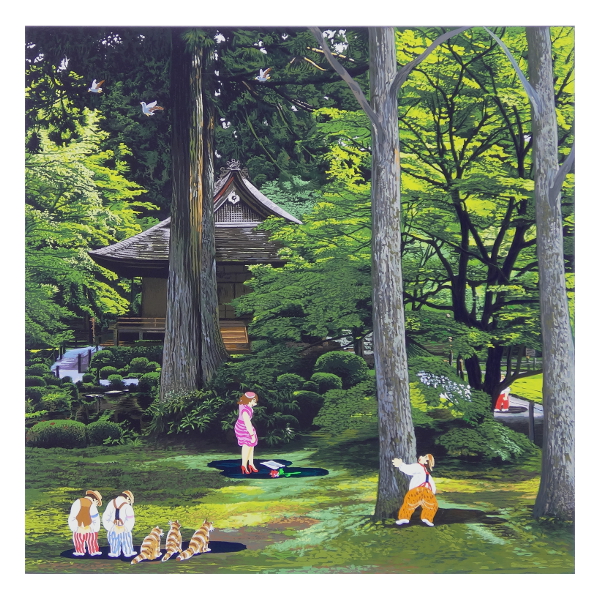 ヒロヤマガタ 「三千院」「兼六園」シルクスクリーン入荷！｜世界の