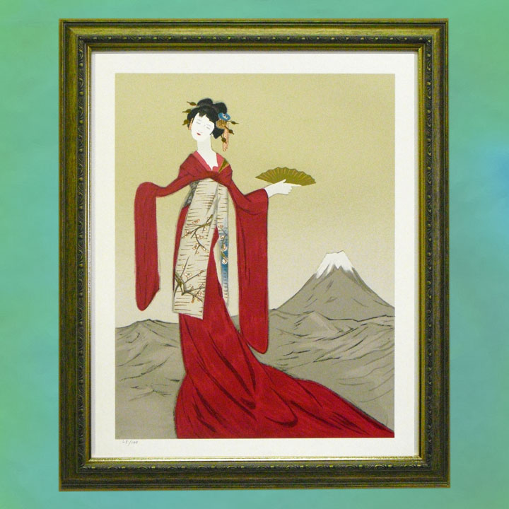 竹久夢二」シルクスクリーン シリーズ！詩人であり、画家であった