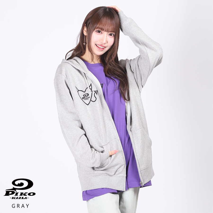 野村実代×PIKO KAILAコラボZIPパーカー