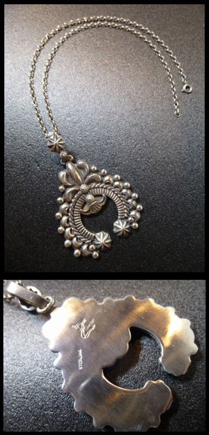 ナバホ Delbert・Gordon デルバート・ゴードン コンチョアップリケ