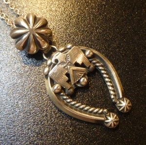 ナバホ Delbert・Gordon デルバート・ゴードン コンチョ&イーグル