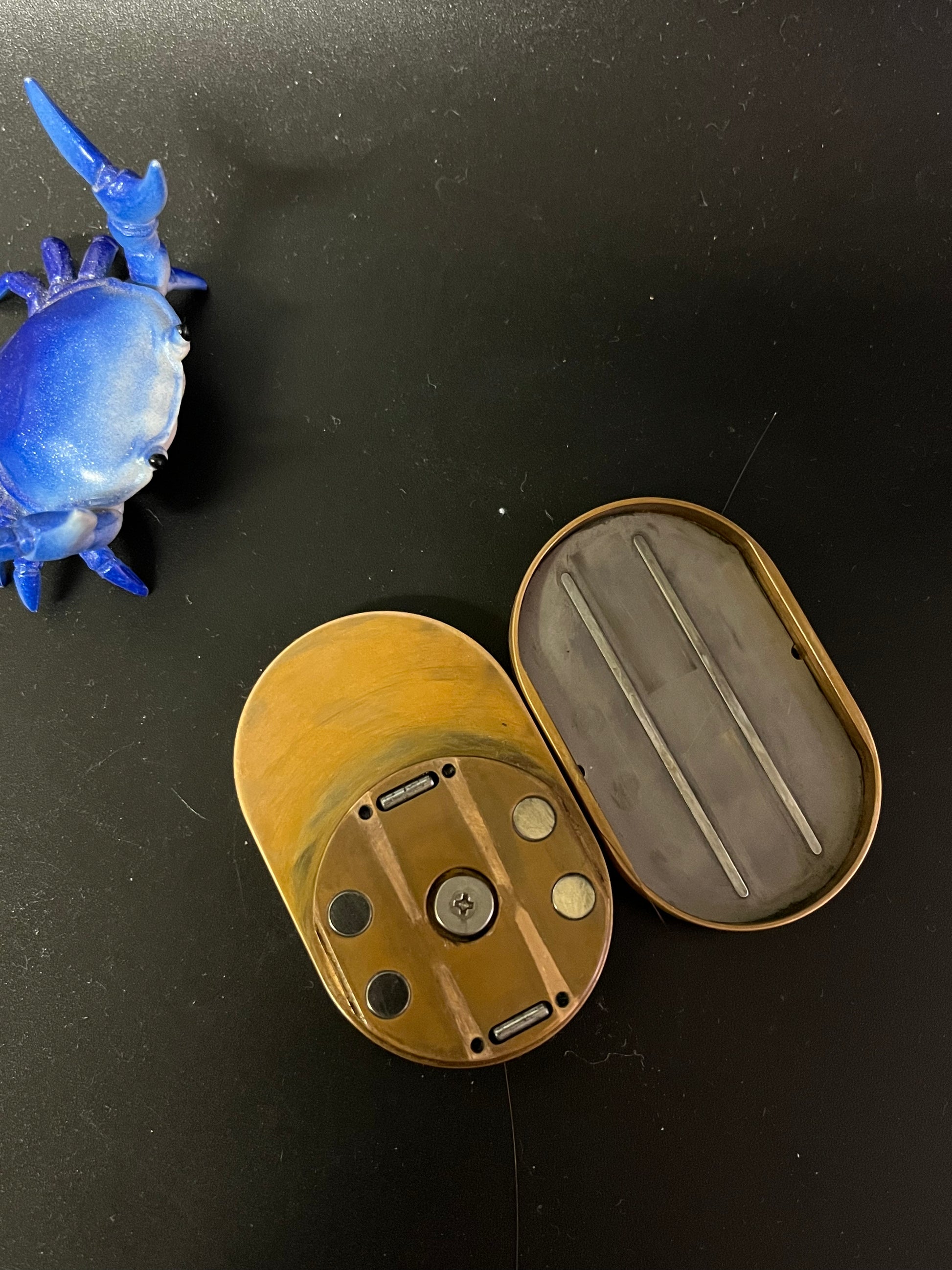 ACEDC x Gobigger - Milkia - Bronze - fidget slider - fidget toy