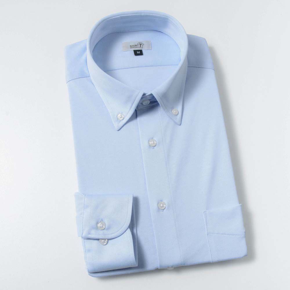 ワイシャツ[SHIRT-T] ボタンダウン ☆プレミアム☆ ストレッチ 吸水速