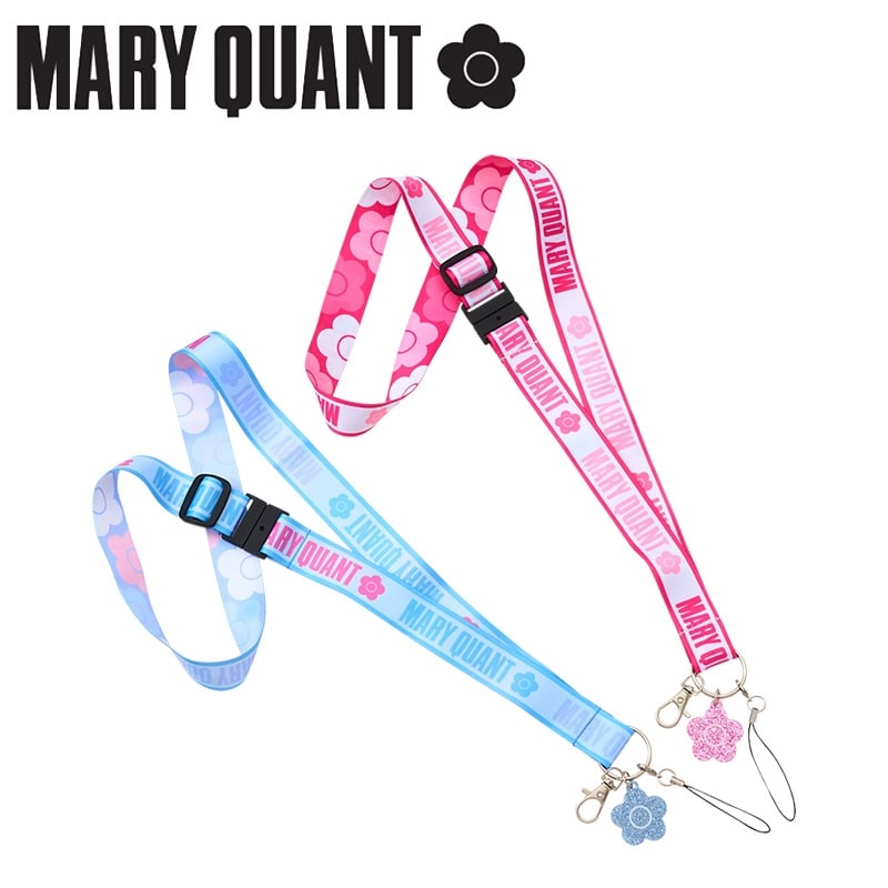 MARY QUANT マリークワント ネックストラップ(ピンク): 通常| プラザ