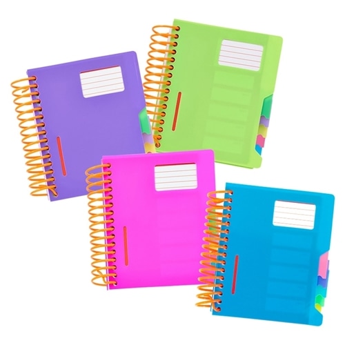 カラフルスパイラルノート A6