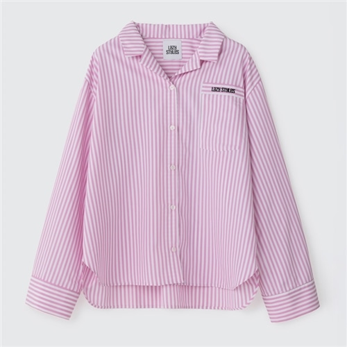 Lazy Styles レイジースタイルズ オーバーサイズ ストライプ シャツ