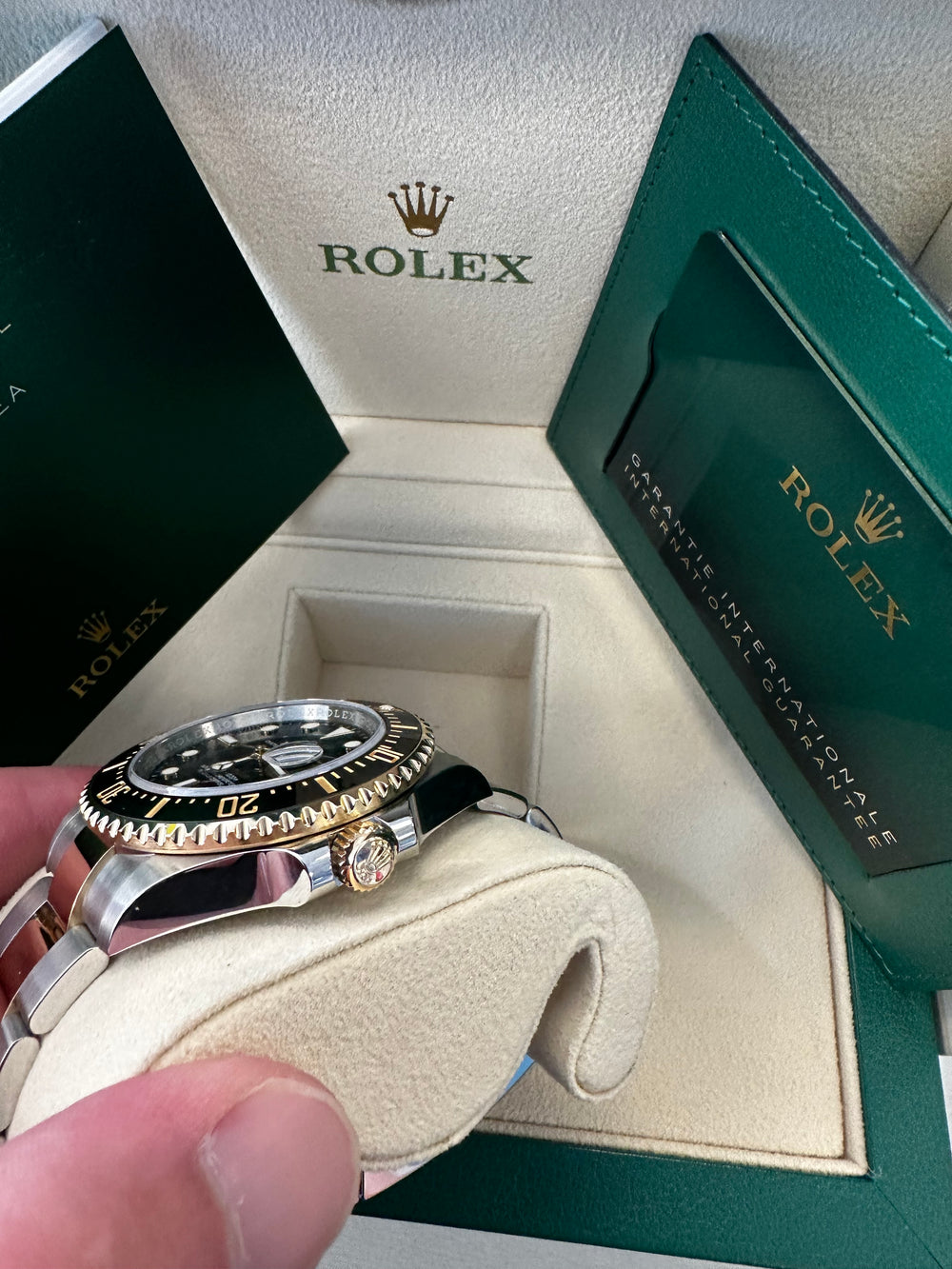 Rolex Sea-Dweller 43mm 126603 Two-Tone Oyster Black Dial
