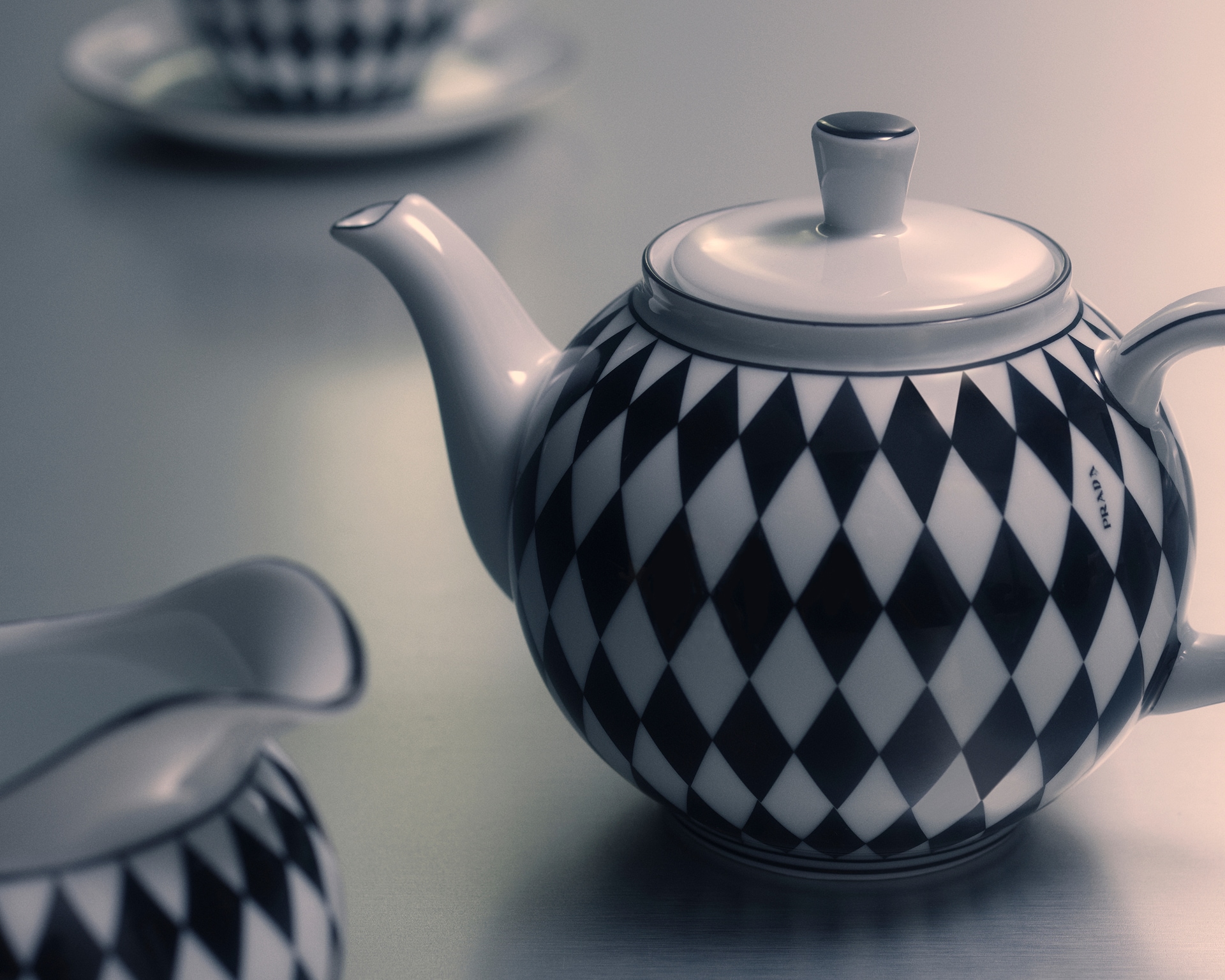 Ivory Downtown Nappa Leather Sneakers | PRADA