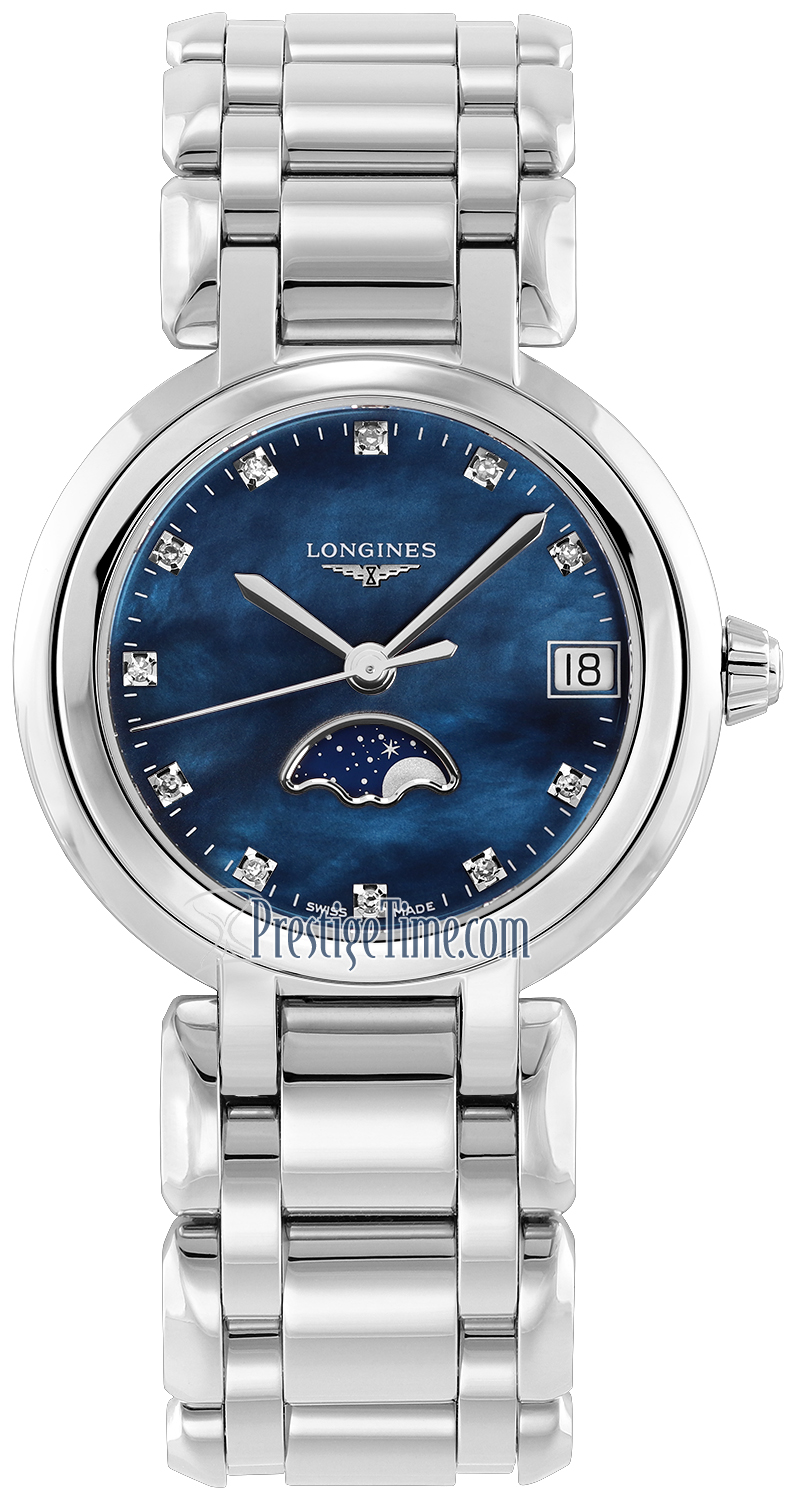 L8.115.4.98.6 L81154986 Longines PrimaLuna Moonphase 30.5mm Ladies