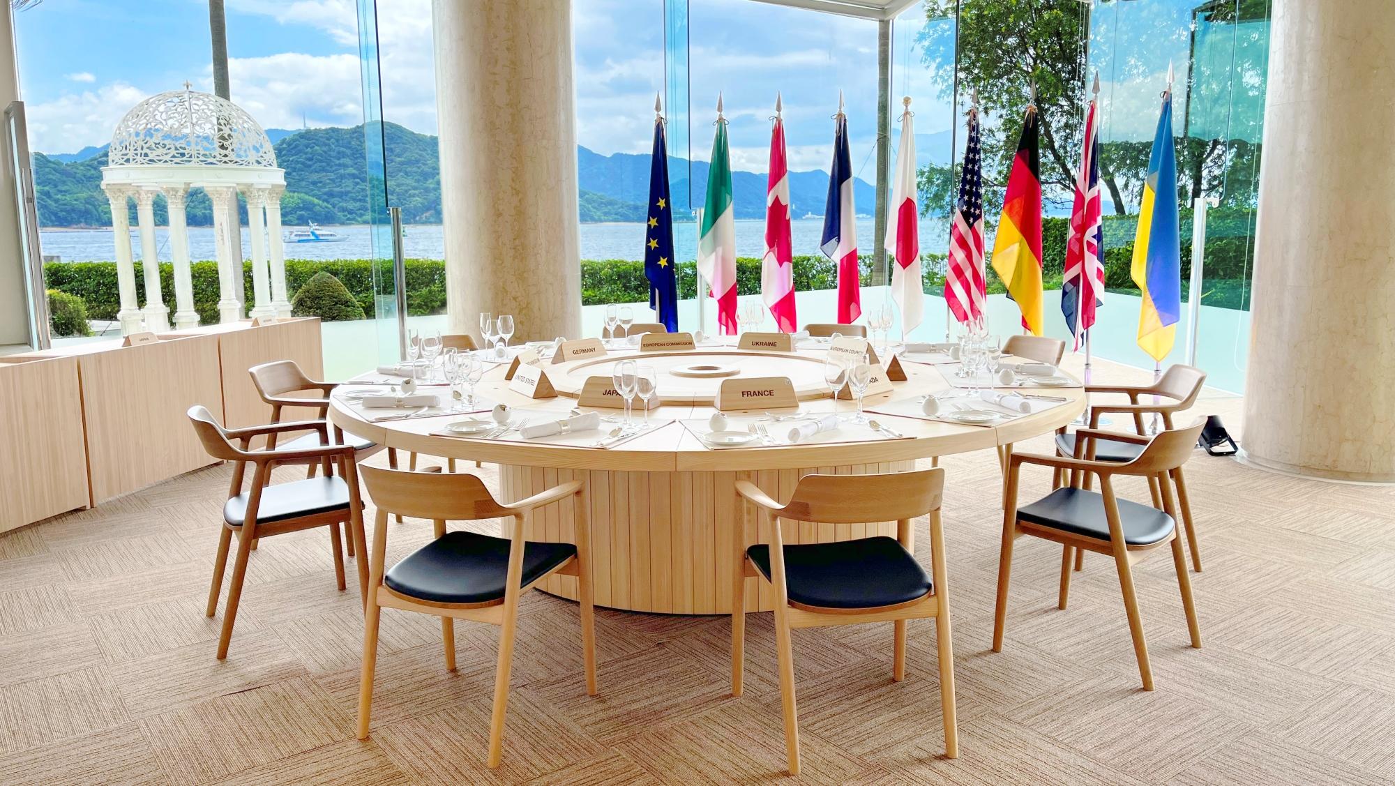 G7広島サミット フォトスポットのご案内 | グランドプリンスホテル広島