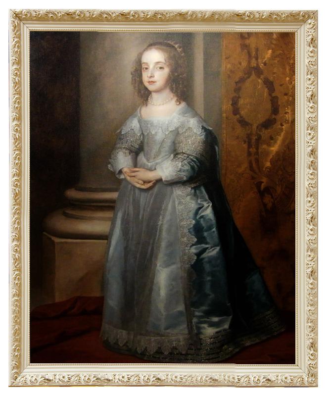 アンソニー・ヴァン・ダイク 『メアリー王女の肖像（チャールズ1世の