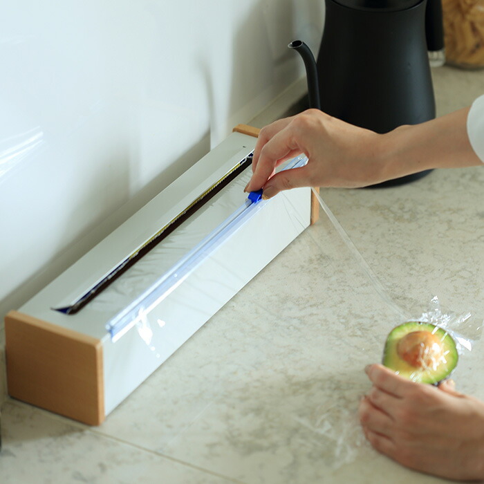 イデアコ ラップケース コストコフードラップ用 サンドホワイト