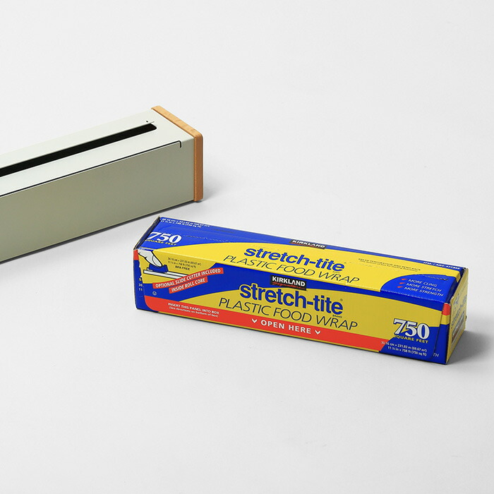 イデアコ ラップケース コストコフードラップ用 オフブラック / ideaco