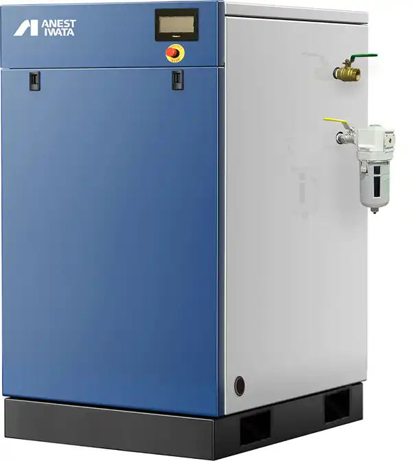 アネスト岩田 100Vコンプレッサー (ドライヤー付き) SLP-07EED-C販売中