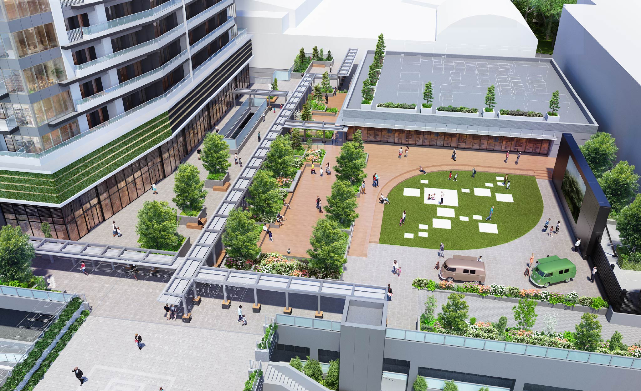 公式＞住商複合一体開発｜プラウドタワー相模大野クロス｜野村不動産