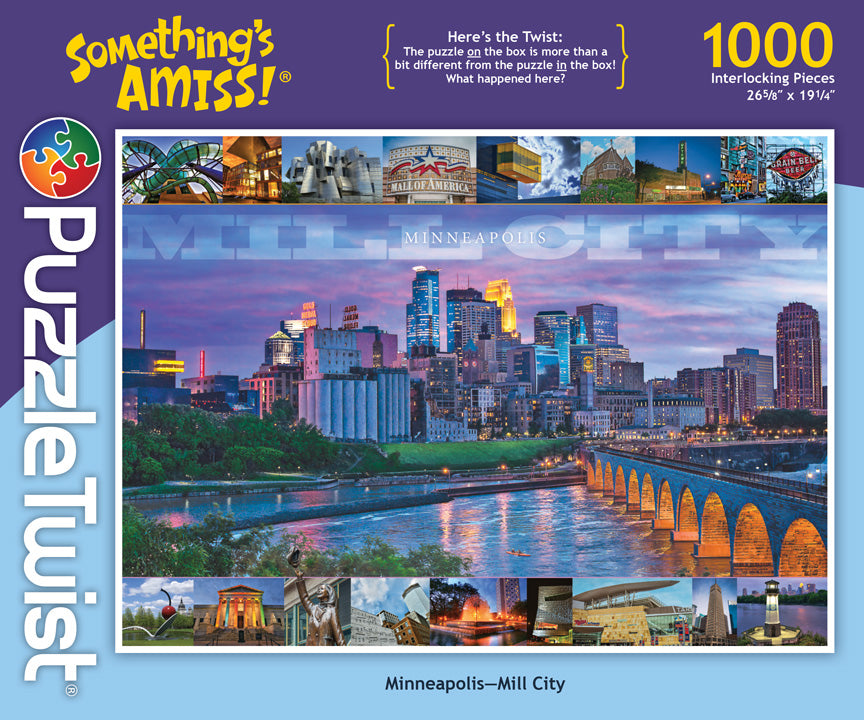 Minneapolis - Mill City Jigsaw Puzzle – PuzzleTwist