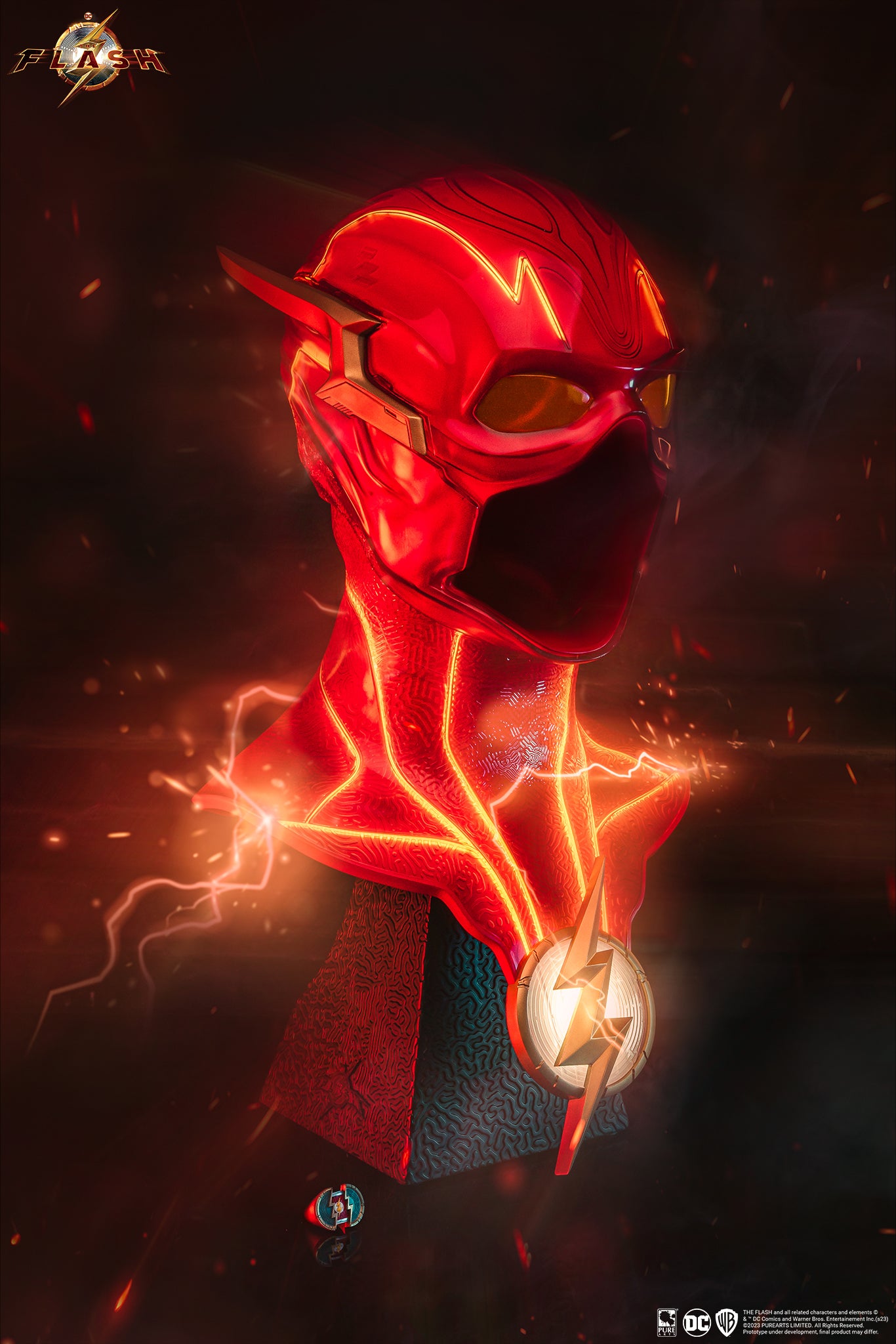 The Flash 1:1 Scale Cowl Replica Exclusive Edition from Barry