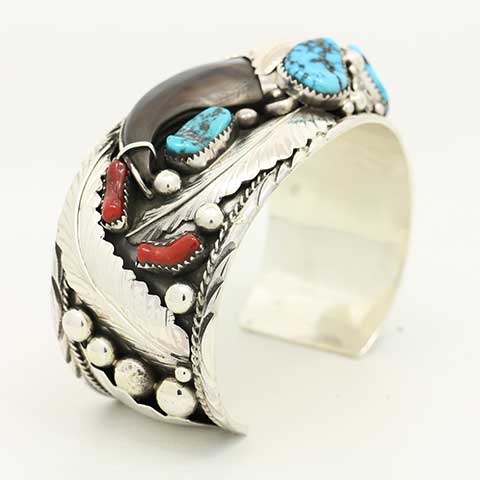 ワイルド！！ベアクローを使ったインディアンジュエリー