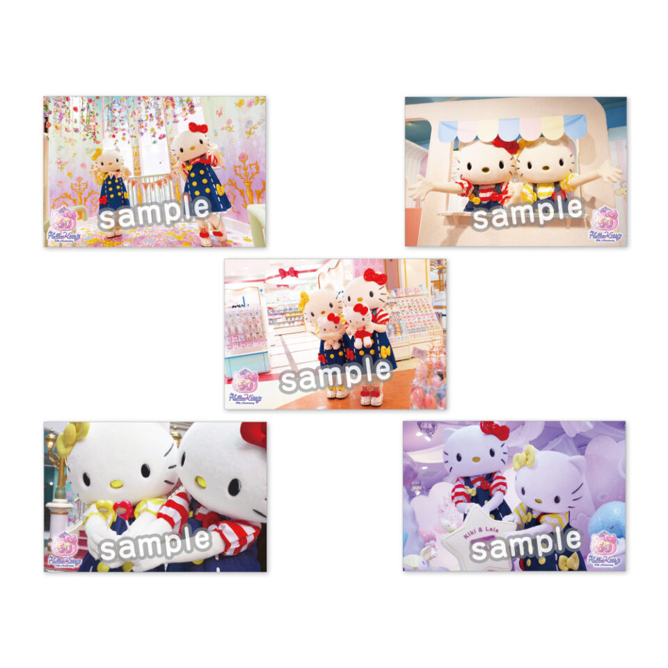 ハローキティ50周年シリーズ ポストカードセットvol,1 ③｜サンリオ