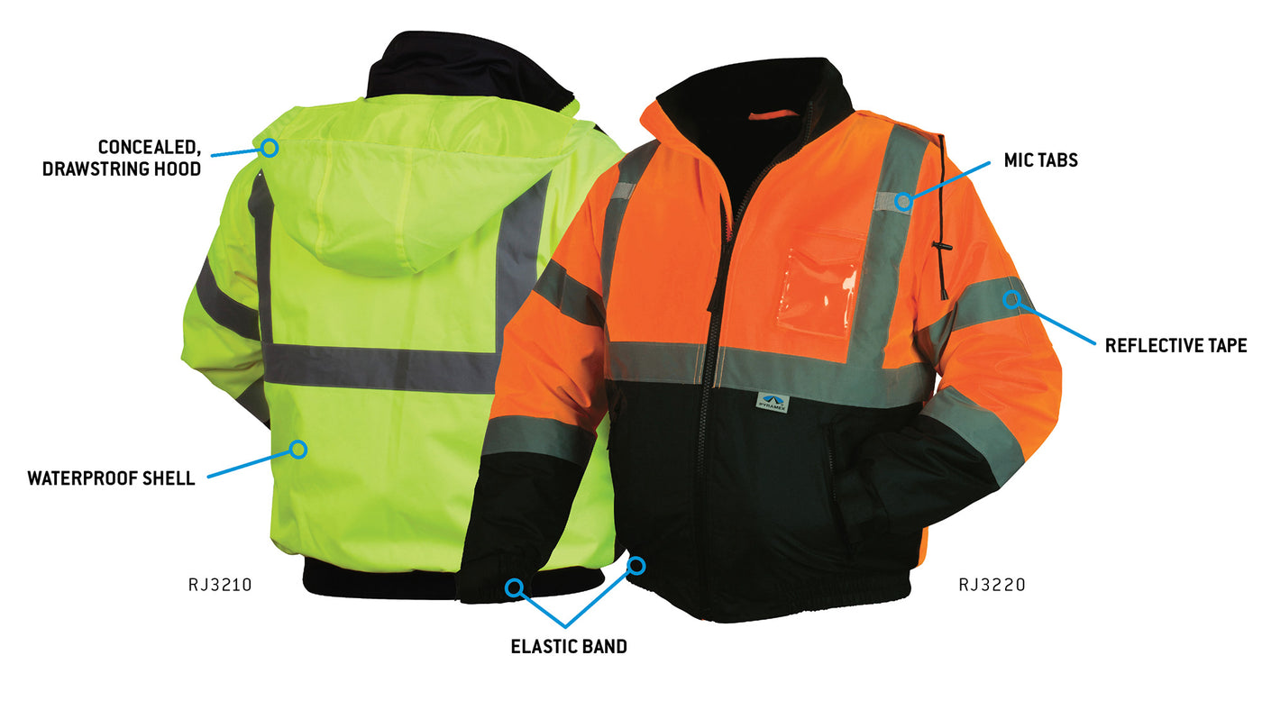 Type R - Class 3 Hi-Vis Orange Jacket – Pyramex