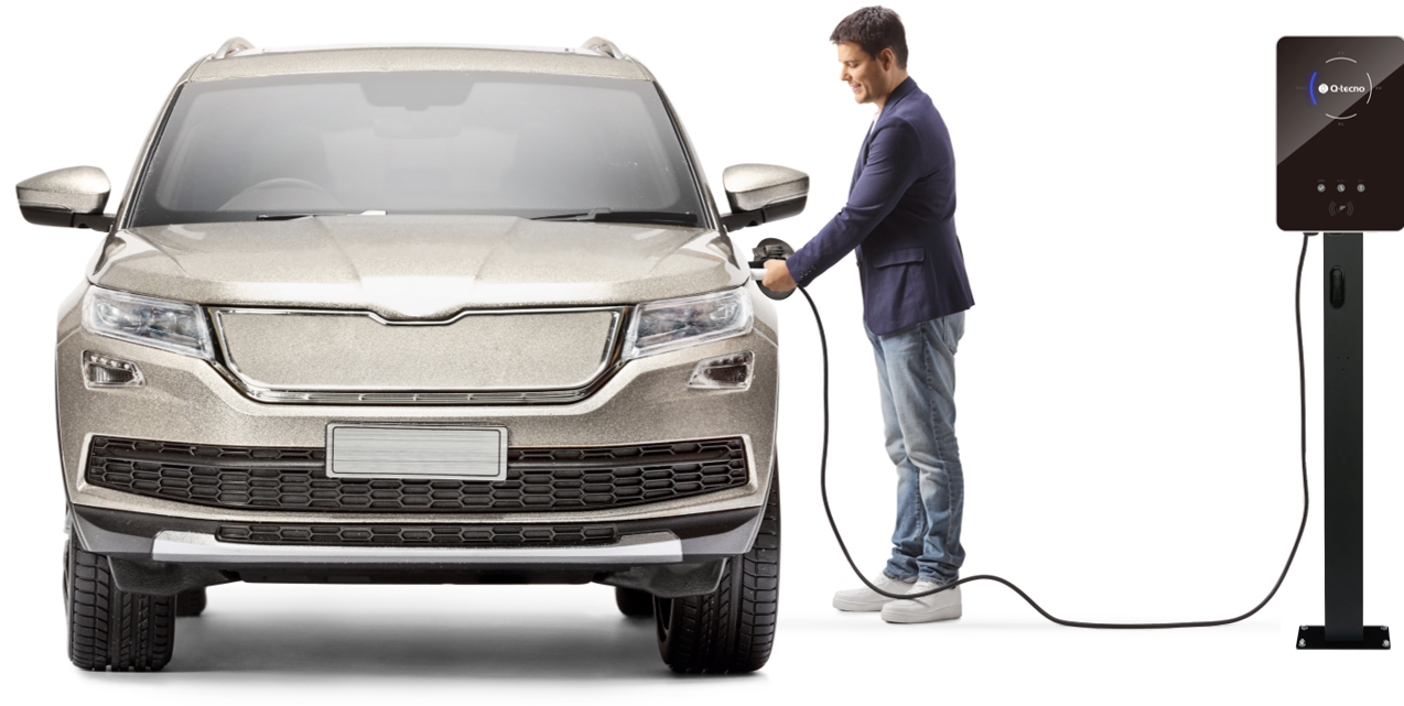 スマートEV充電器 | Q-tecno