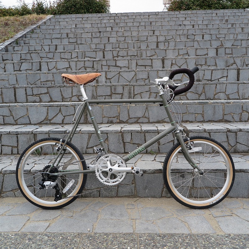 サイクリングにおすすめ！】ミニベ ロード ドロップハンドル BRUNO