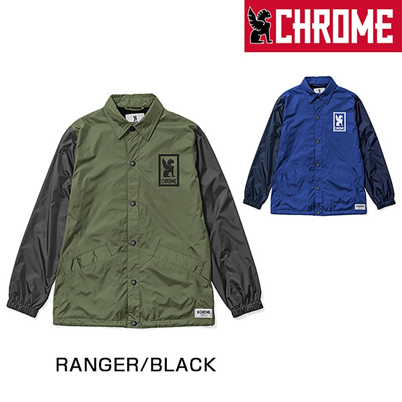 CHROME（クローム）LOGO COACH JACKET （ロゴコーチジャケット） JP051