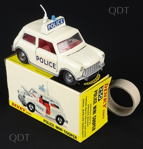 Dinky Toys 250 POLICE Mini-Cooper - QDT