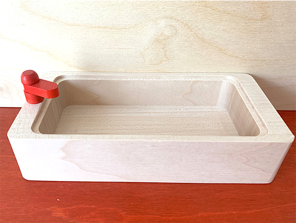 木のおもちゃ カルテット / ドールハウス用バス|リュルケ社(ドイツ)