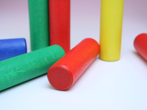 木のおもちゃ カルテット / ビナリオ｜イタリア・レシオ社 木製ペグ