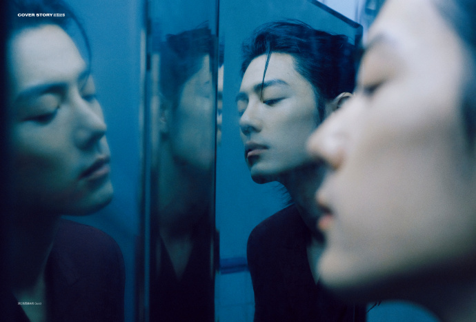 中国雑誌 智族GQ 『智族GQ 2024年2月（肖戦、ポスター＋明信片