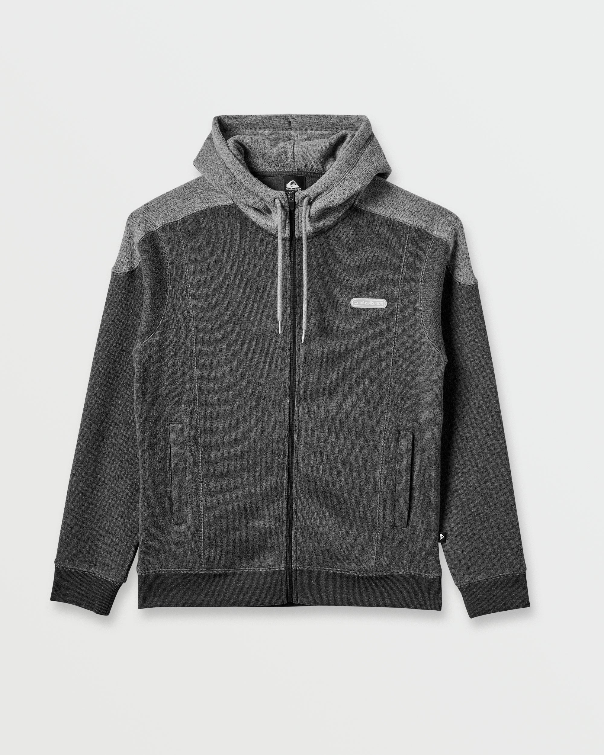 Keller Zip Hoodie - Black Heather | Quiksilver