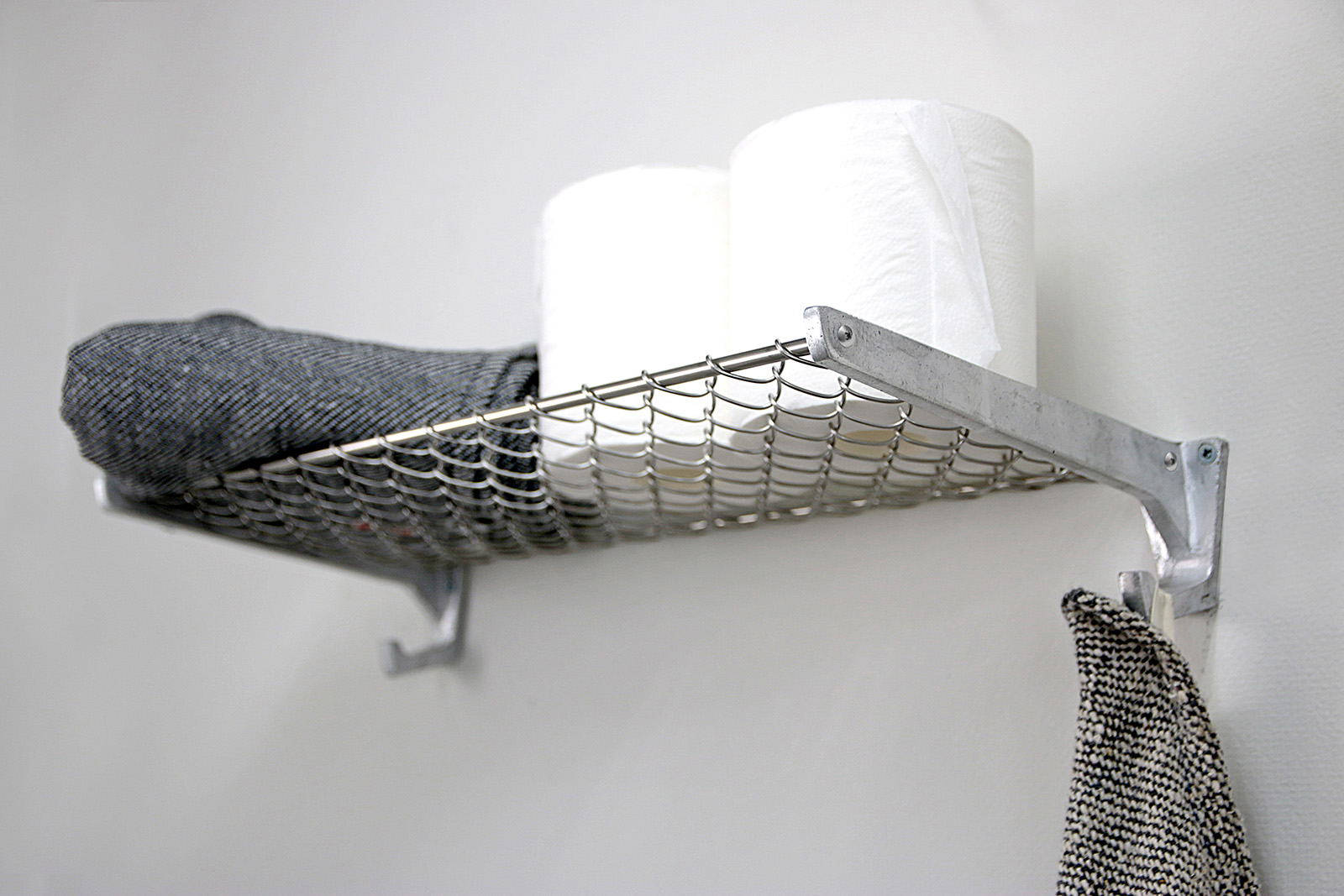 ワイヤーラック アルミ W695 | SF-RK002-04-G141 | 棚・ラック | 棚