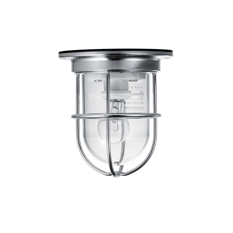 マリンデッキライト シルバー（小） | LT-BR002-24-G141 | 直付