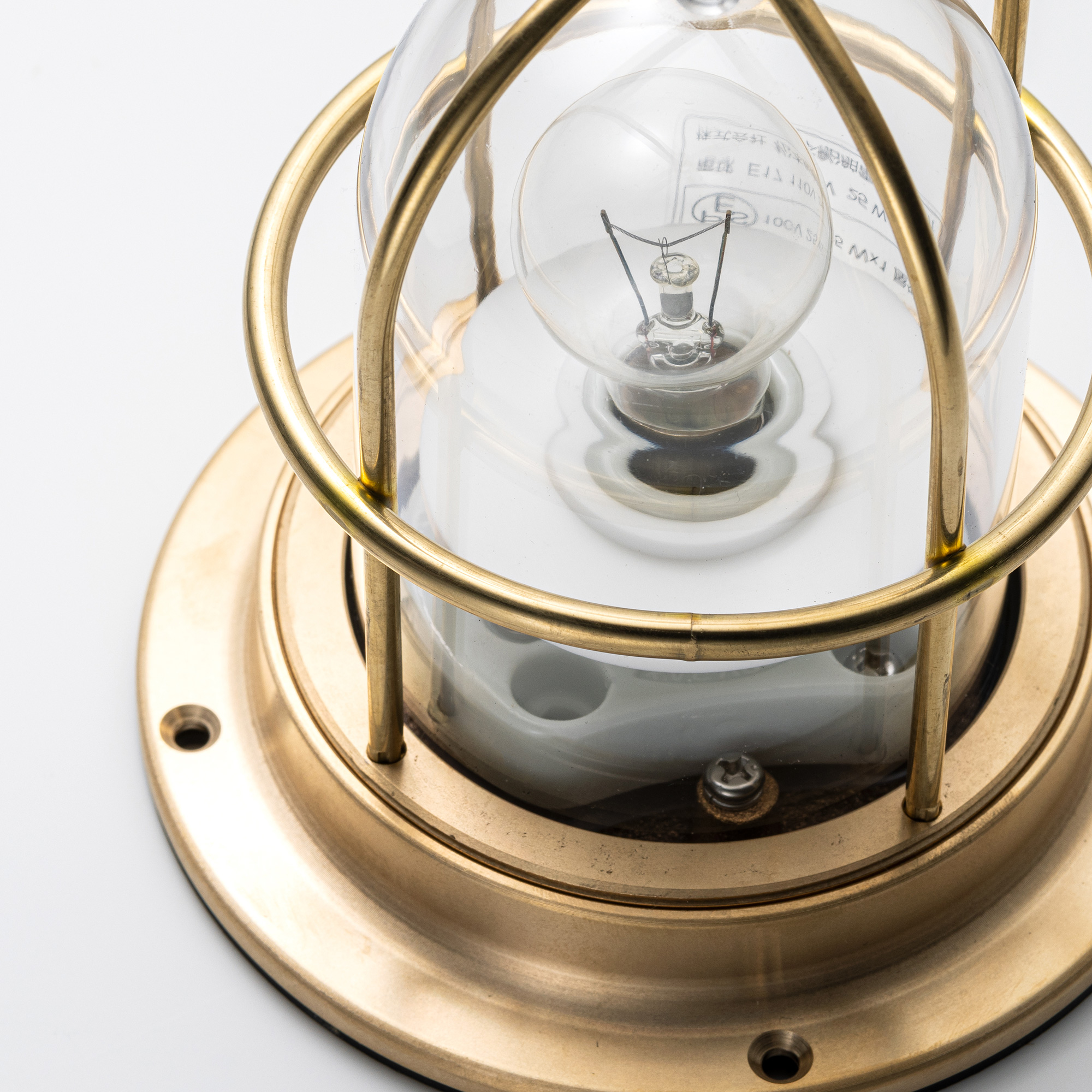 マリンデッキライト ゴールド（小） | LT-BR002-23-G141 | 直付