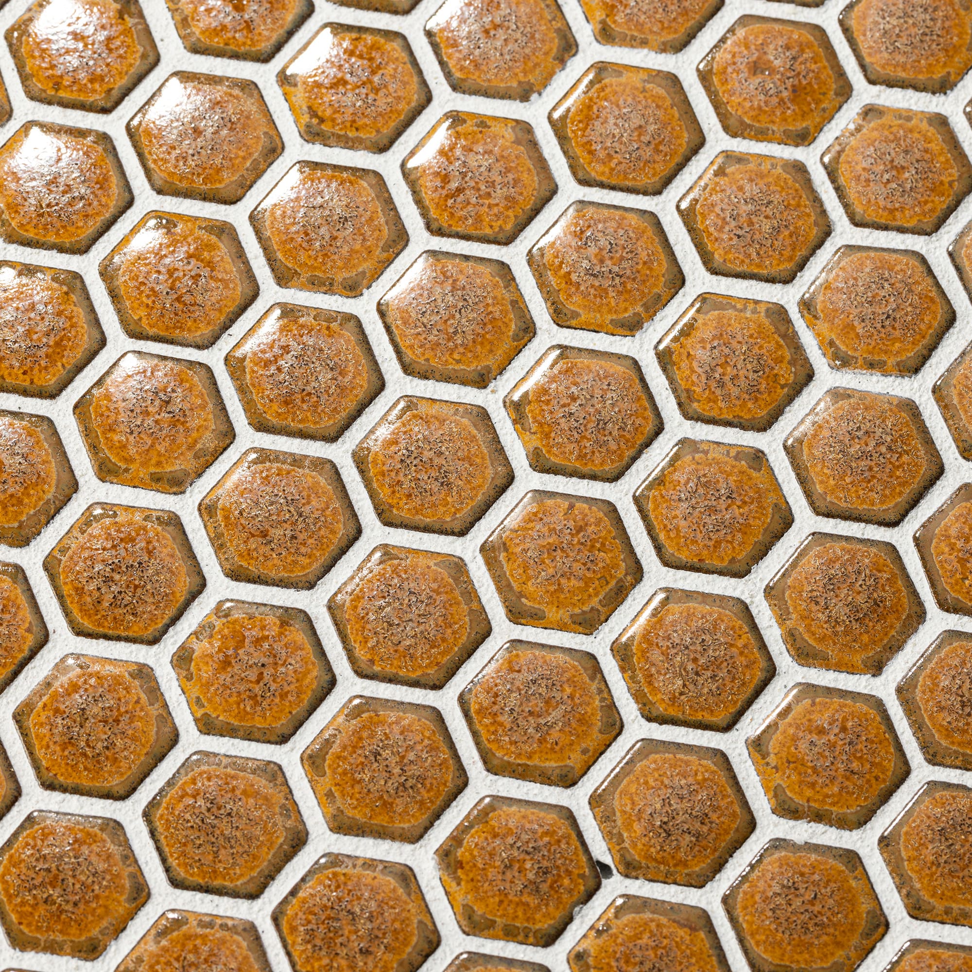 ハニカムタイル みたらし（シート） | WL-TL016-04P-G141 | モザイク