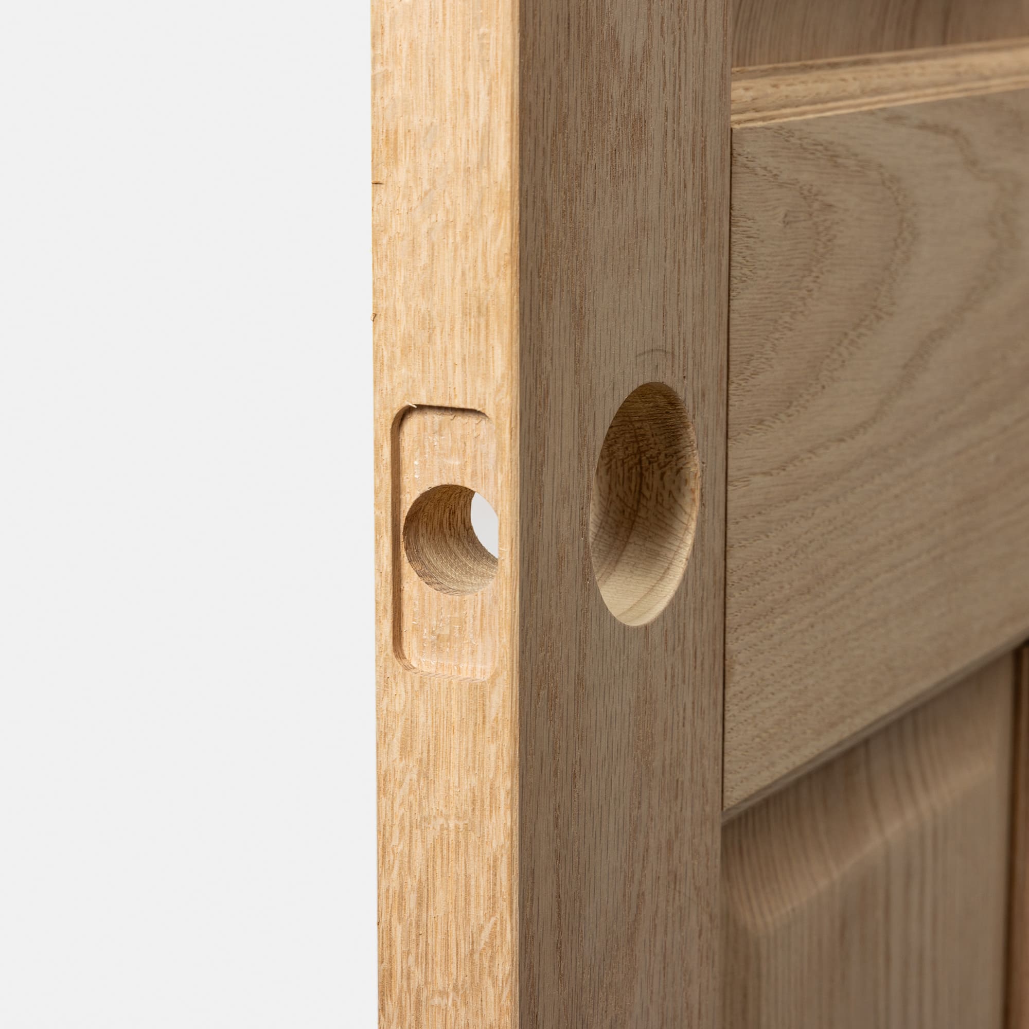 トラッドパネルドア ケーシング 6パネル レッドオーク | DW-DR016-18