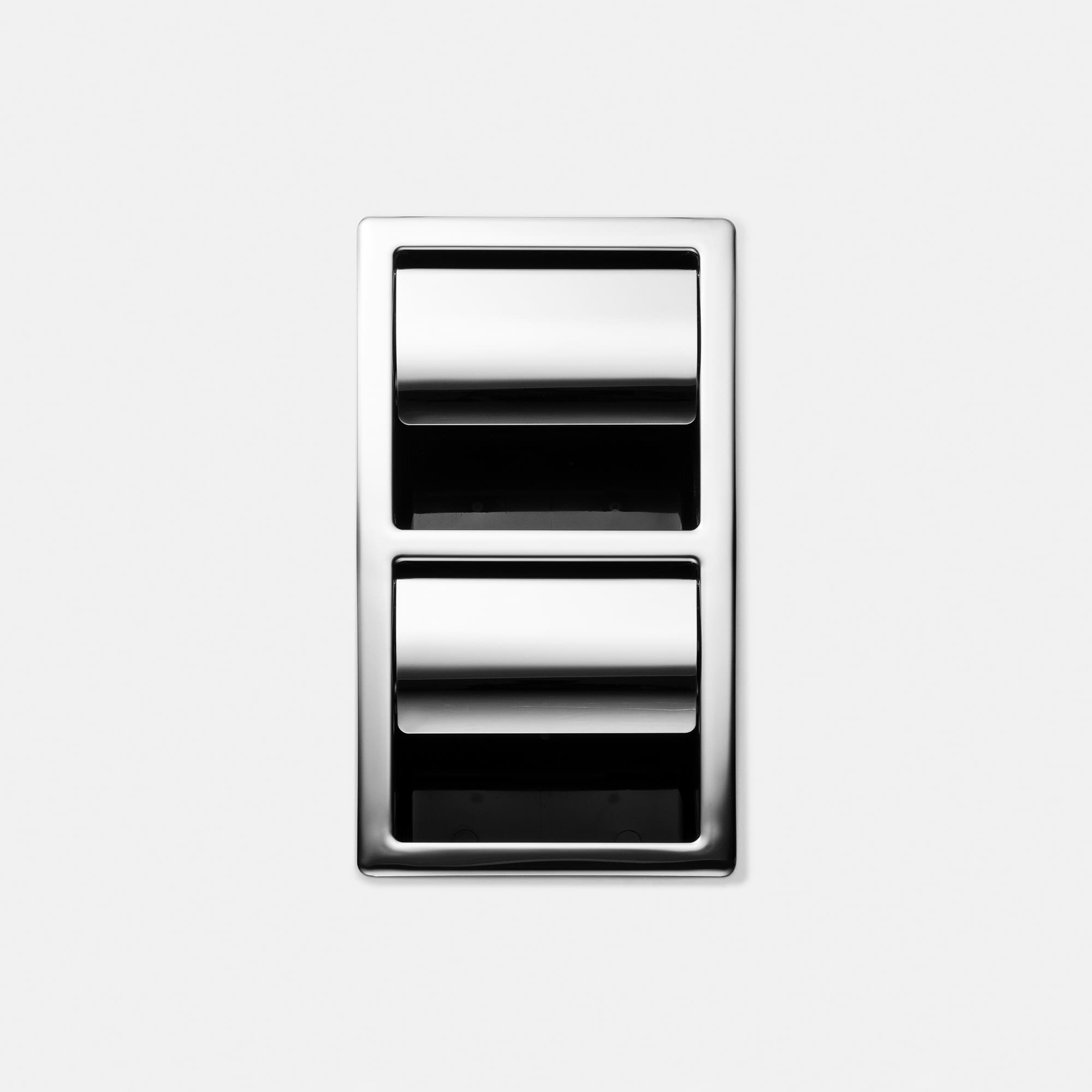 インセットホルダー ダブル縦 深型 | KB-AC022-04-G141 | ペーパー