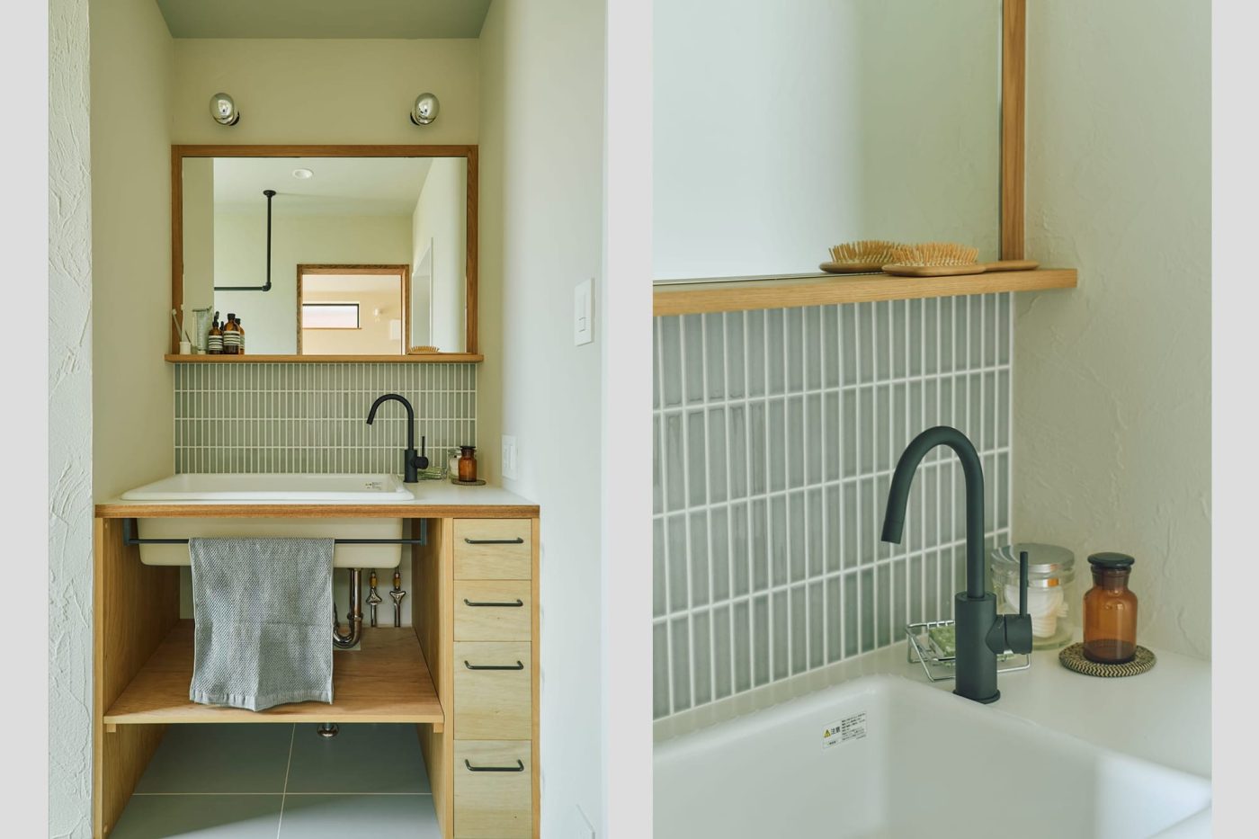 洗面水栓 TK-5：グースネック混合栓 ブラック | KB-PT011-34-G141