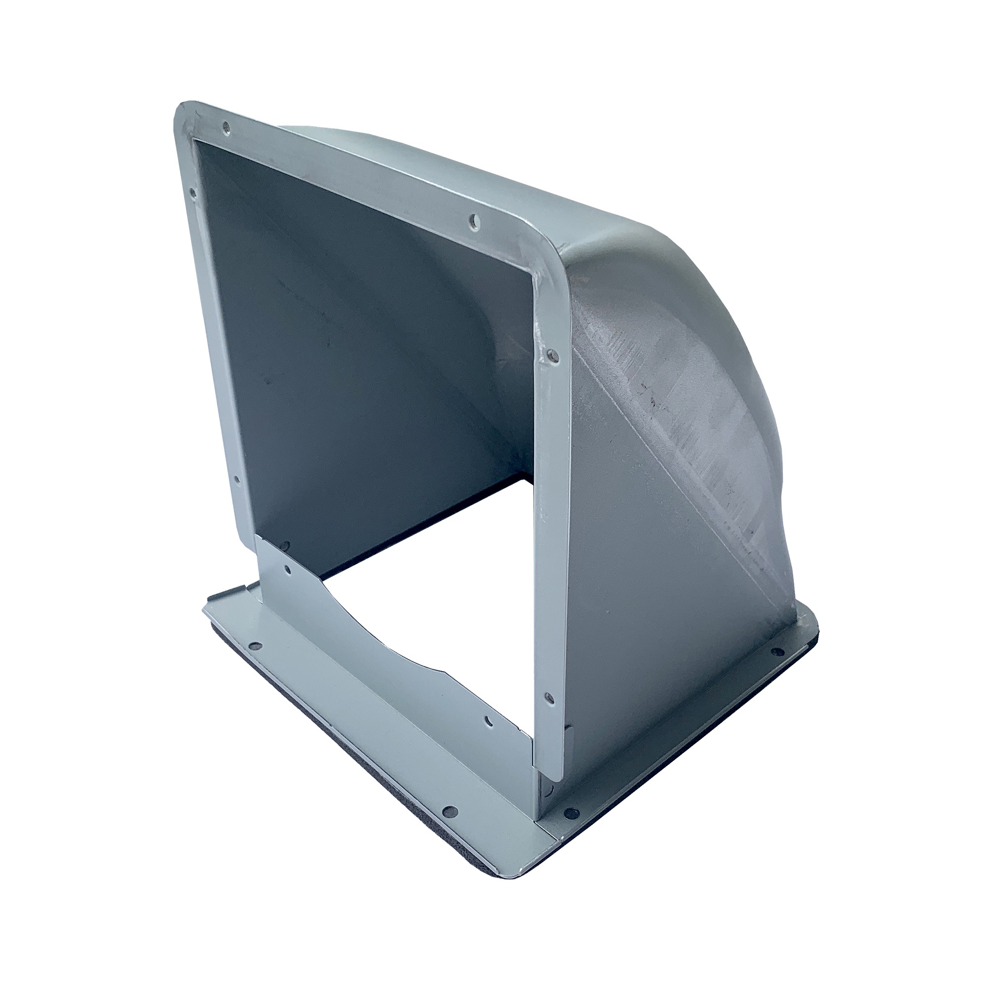 キューブ型レンジフード 照明なし W600×H400 ホワイト | KB-KC019-02