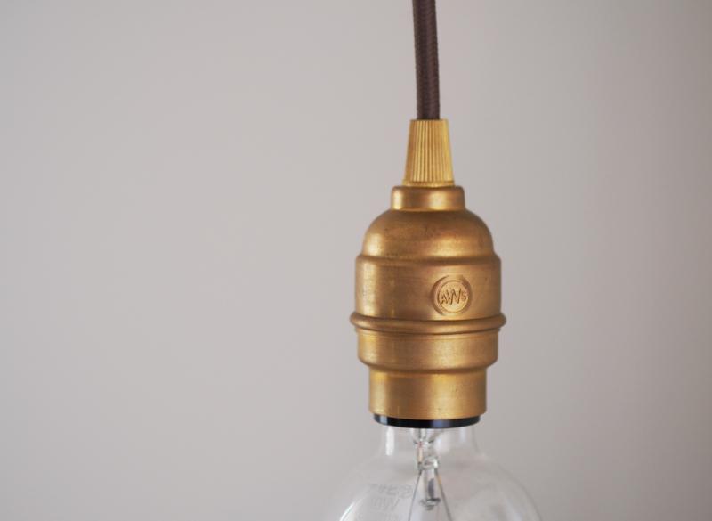 真鍮ソケットコード E26 スイッチ付き | LT-PD011-03-G141