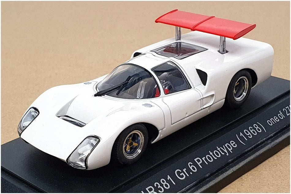 Ebbro 1/43 Scale 43493 - 1968 Nissan R381 Gr.6 Prototype - White