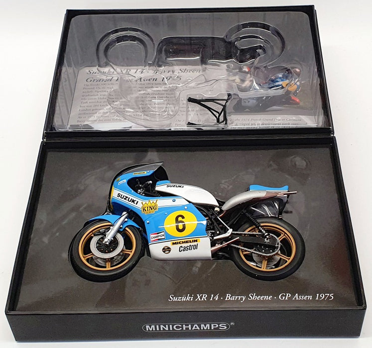 Minichamps 1/12 Scale 122750006 - Suzuki XR14 Barry Sheene G.Prix
