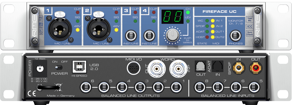 Fireface UC - RME Audio Interfaces | Format Converters | Preamps