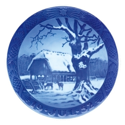 イヤープレート 1952年版 / 昭和27年|ロイヤル コペンハーゲン 公式