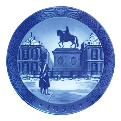 イヤープレート 1954年版 / 昭和29年|ロイヤル コペンハーゲン 公式