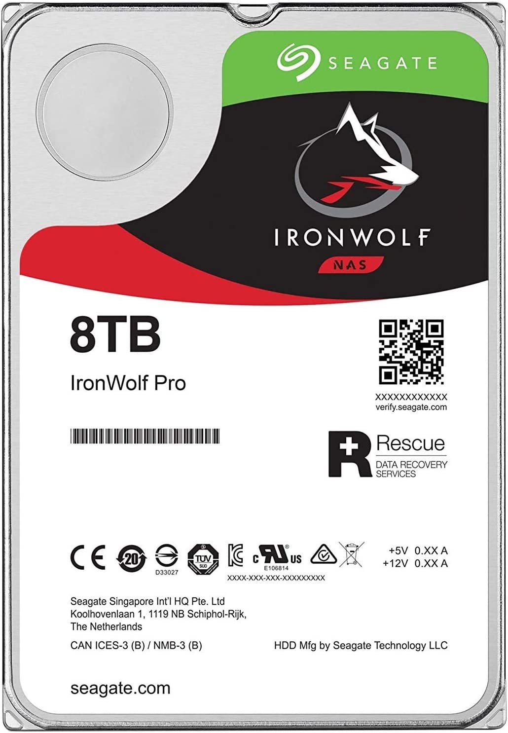 Seagate IronWolf 8Tb Internal HDD