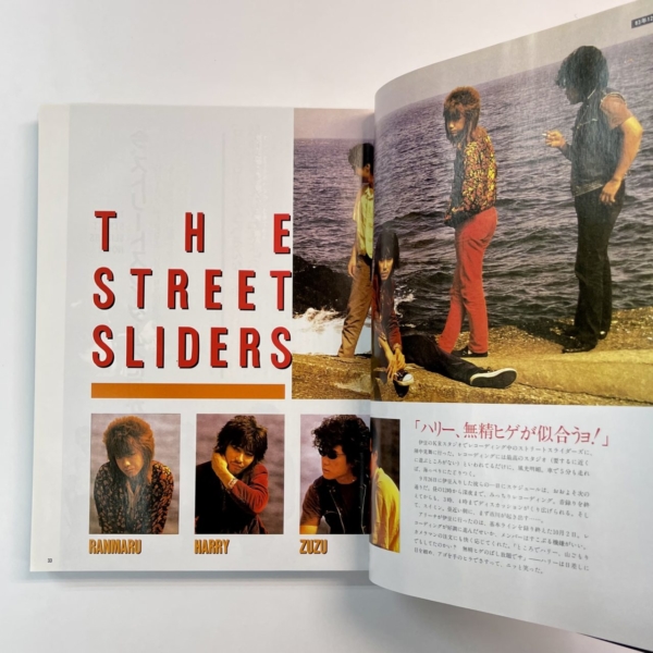 限定写真集 THE STREET SLIDERS FILE ARENA37℃ 1983 - 2000 | 音楽資料